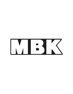 Autocollant MBK blanc - Scoot 50 racing