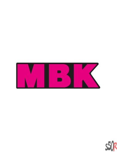 Autocollant MBK rose - Scoot 50 racing