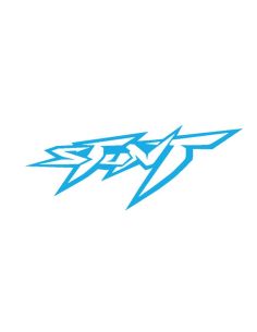 Autocollant MBK Stunt bleu clair - Scoot 50 racing