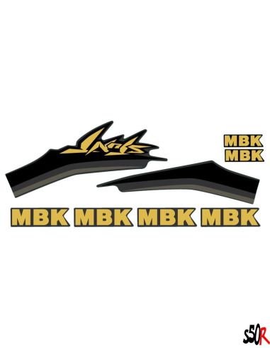 Kit déco type origine MBK Stunt new or - Scoot 50 Racing