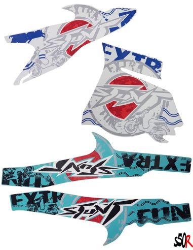 Kit déco type origine MBK Stunt n°1 - Scoot 50 Racing