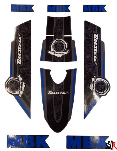 Kit déco MBK Booster origine bleu/gris - Scoot 50 Racing