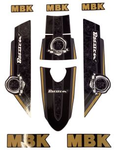 Kit déco MBK Booster naked type origine or - Scoot 50 Racing