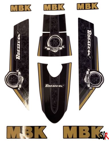 Kit déco MBK Booster naked type origine or - Scoot 50 Racing