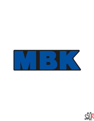 Autocollant MBK bleu - Scoot 50 racing