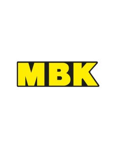 Autocollant MBK jaune - medium - Scoot 50 racing