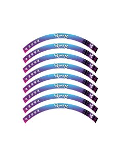 Liseret de jante - 10 pouces - n°4 - Scoot 50 Racing