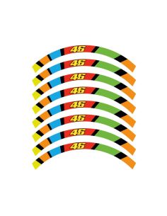 Liseret de jante - 10 pouces - n°11 - Scoot 50 Racing