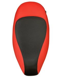Selle origine Zip 2t et 4t - bicolore rouge/noir - Scoot 50 Racing 2
