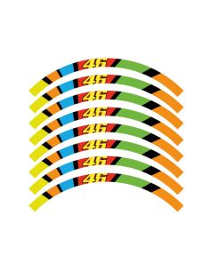Liseret de jante - 12 pouces - n°2 - Scoot 50 Racing
