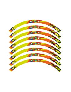 Liseret de jante - 12 pouces - n°4 - Scoot 50 Racing