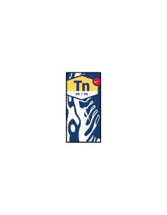 Autocollant plaque - n°18 - Scoot 50 Racing