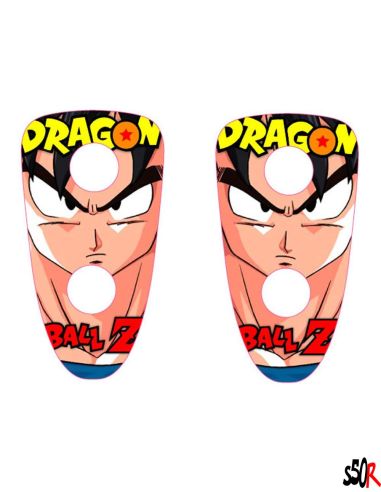 Kit déco Pads stunt n°41 - defaut pixelisé - Scoot 50 Racing