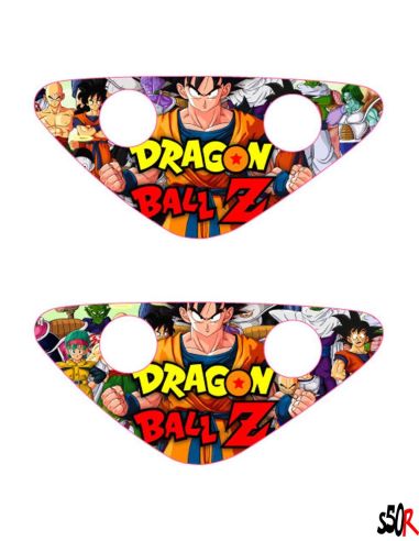 Kit déco Pads stunt n°41 - defaut pixelisé - Scoot 50 Racing