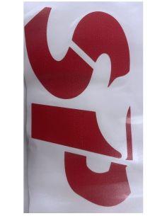 AUTOCOLLANT "SP" zip sp rouge - défaut couleur - Scoot 50 Racing 2