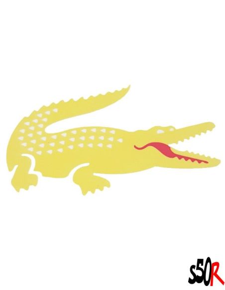 Autocollant Croco jaune