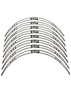 4 rouleaux autocollants liseret jante - Blanc Foliatec