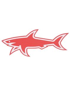 Autocollant Requin rouge - Scoot 50 Racing