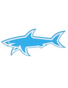 Autocollant Requin bleu - Scoot 50 Racing