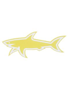 Autocollant Requin jaune - Scoot 50 Racing