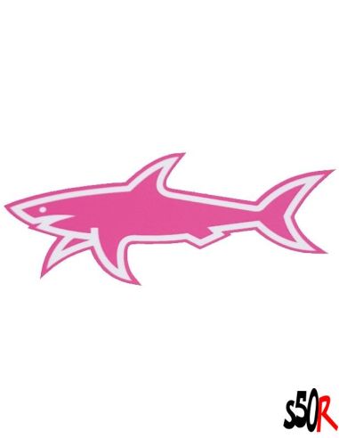 Autocollant Requin rose - Scoot 50 Racing