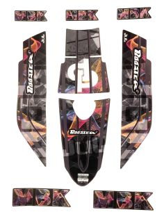 Kit déco MBK Booster naked n°1 - Scoot 50 Racing
