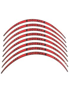 Liseret de jante Booster - pointe - 12 pouces - n°1 - Scoot 50 racing