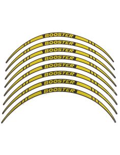 Liseret de jante Booster - pointe - 12 pouces - n°6 - Scoot 50 racing