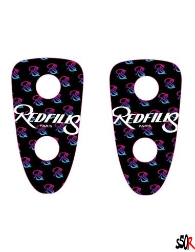 Kit déco Pads stunt n°37 - defaut pixelisé - Scoot 50 Racing