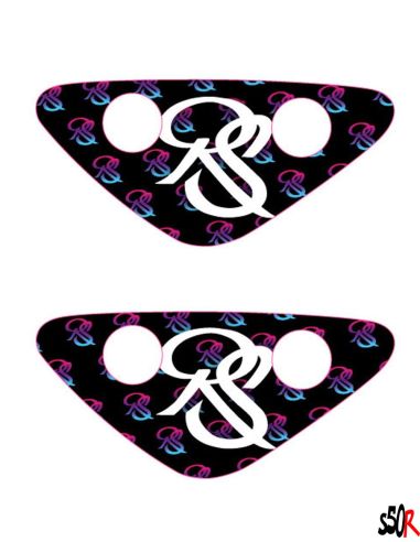 Kit déco Pads stunt n°37 - defaut pixelisé - Scoot 50 Racing