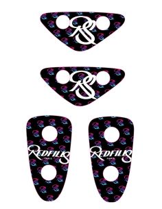 Kit déco Pads stunt n°37 - defaut pixelisé - Scoot 50 Racing