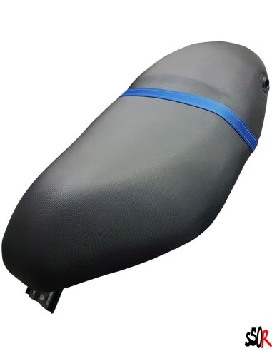 Bandeau fluorescent pour selle scooter - bleu - Scoot 50 Racing