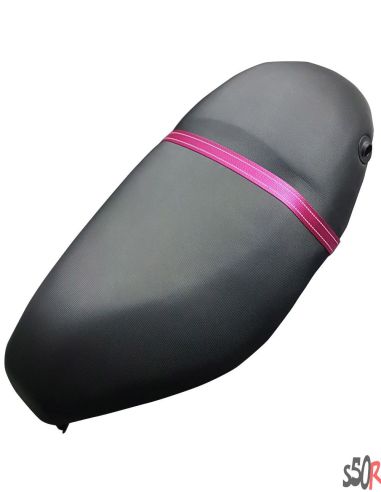 Bandeau fluorescent pour selle scooter - rose - Scoot 50 Racing