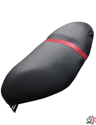 Bandeau fluorescent pour selle scooter - rouge - Scoot 50 Racing