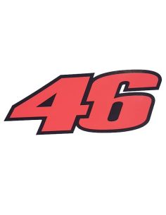 Autocollant 46 rouge