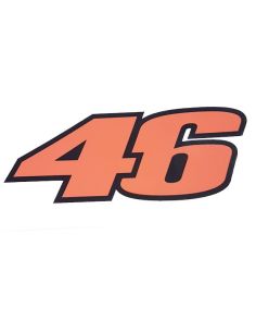 Autocollant 46 orange