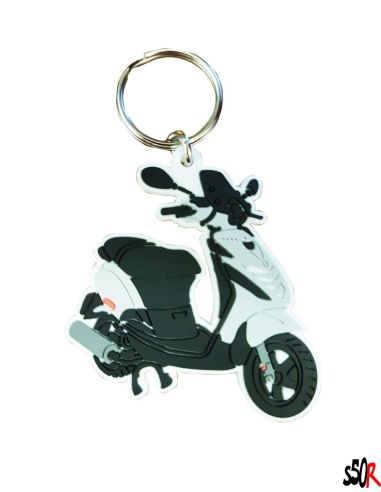 Porte-Clefs Scooter PIAGGIO ZIP - gris - Scoot 50 Racing