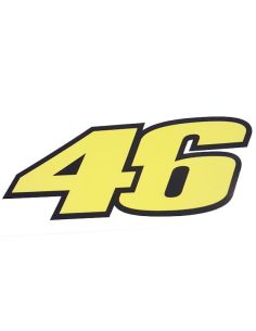 Autocollant 46 jaune