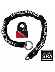 Chaîne antivol avec mini U Lock force SRA - Scoot 50 Racing
