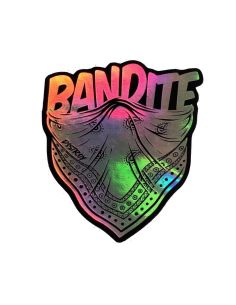 Autocollant Bandite holographique - Scoot 50 Racing