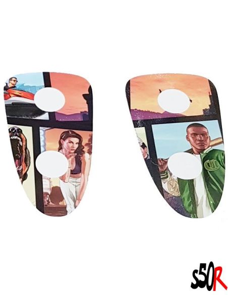 Kit déco Pads stunt n°6 - Scoot 50 Racing