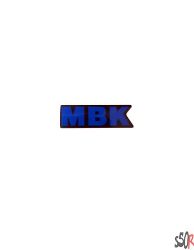 Autocollant MBK bleu - small - Scoot 50 racing