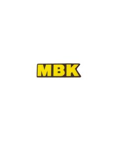 Autocollant MBK jaune - small - Scoot 50 Racing