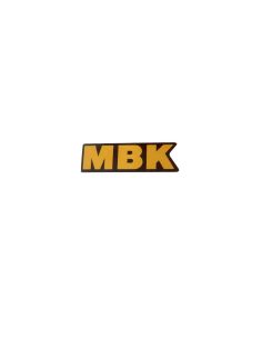 Autocollant MBK or - small - Scoot 50 Racing