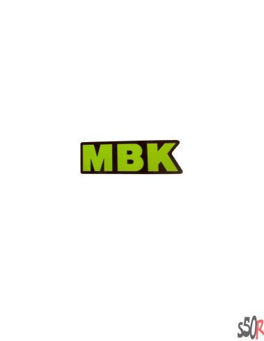 Autocollant MBK vert - small - Scoot 50 Racing