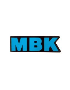 Autocollant MBK bleu - medium - édition 2024 - Scoot 50 racing