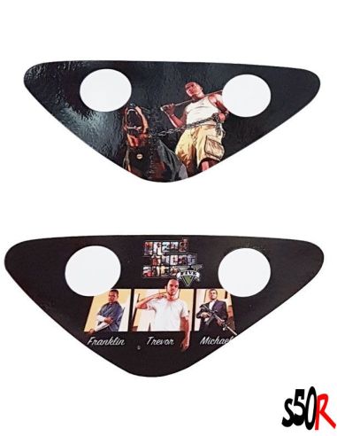 Kit déco Pads stunt n°7 - Scoot 50 Racing