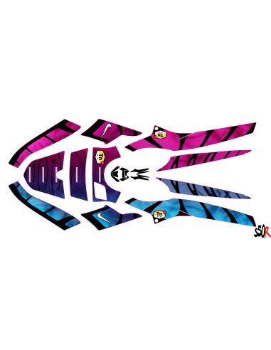 Kit déco MBK Booster TN 25éme anniversaire - Scoot 50 Racing