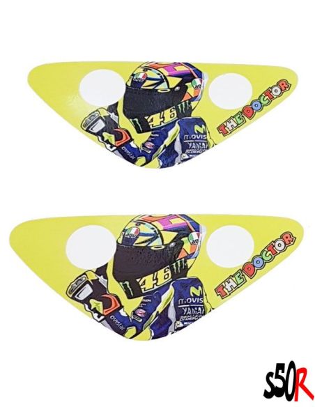 Kit déco Pads stunt n°8 - Scoot 50 Racing