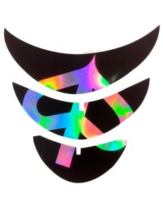 Kit déco ailettes Zip SP holographique - Scoot 50 Racing